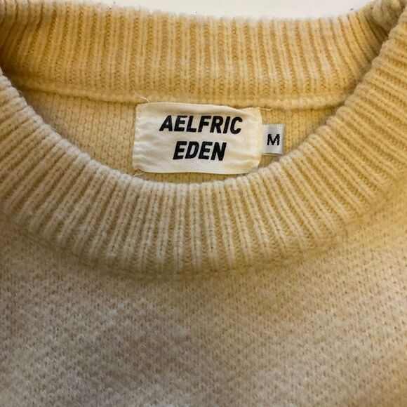 Van Gogh Pullover Sweater, M. Embroidered and Patch Art - Picture 11 of 16